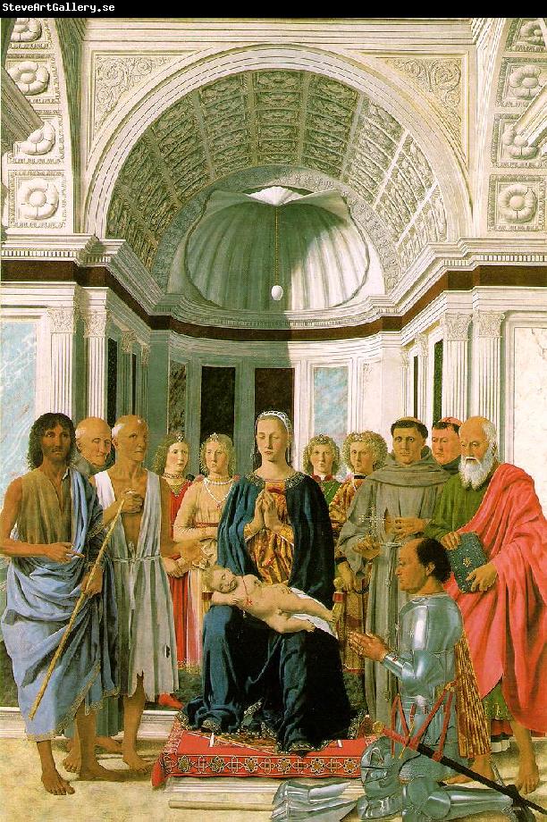 Piero della Francesca Madonna and Child with Saints